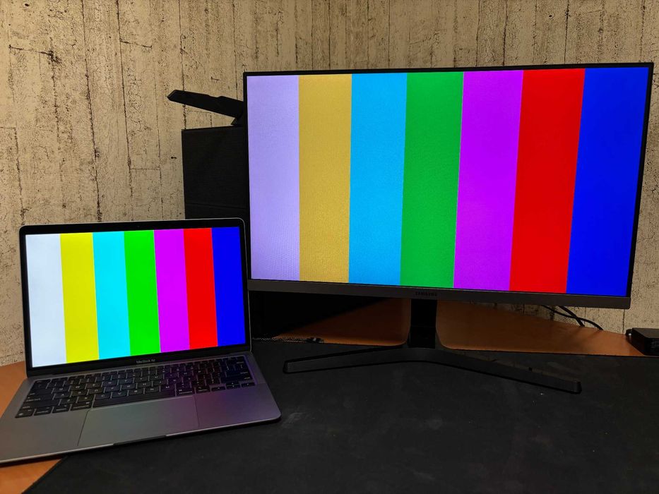 Робочий монітор 23.8" Samsung S24R350 | 1080p | 75 Гц | IPS