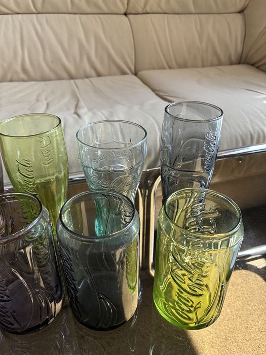 Copos Coca Cola coloridos