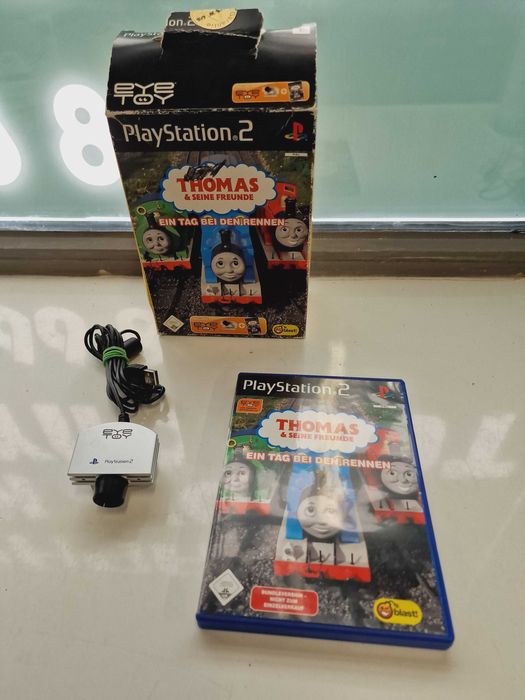 Gra PS 2 Tomek i przjaciele + eyetoy kamera