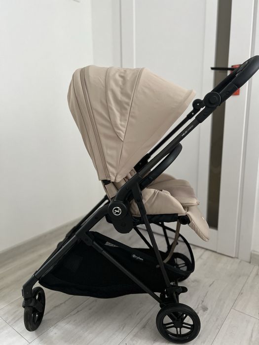 Cybex melio carbon almond beige 2025