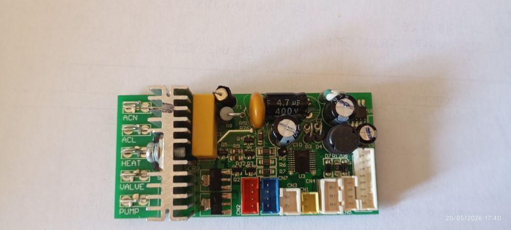 Placa para máquina de café