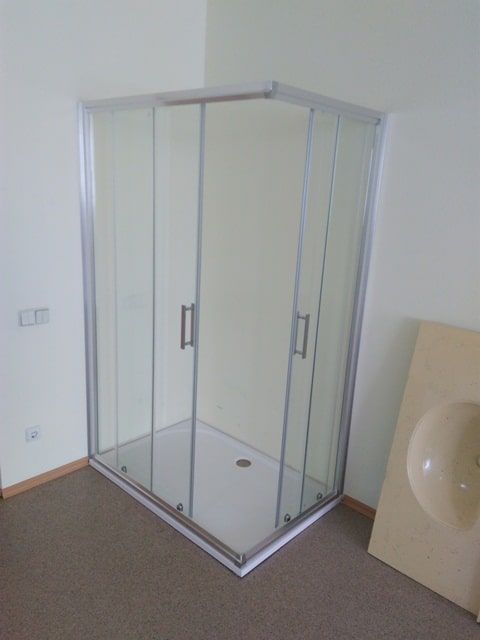 Душова кабіна GRONIX® SLIDE  вхід з кута