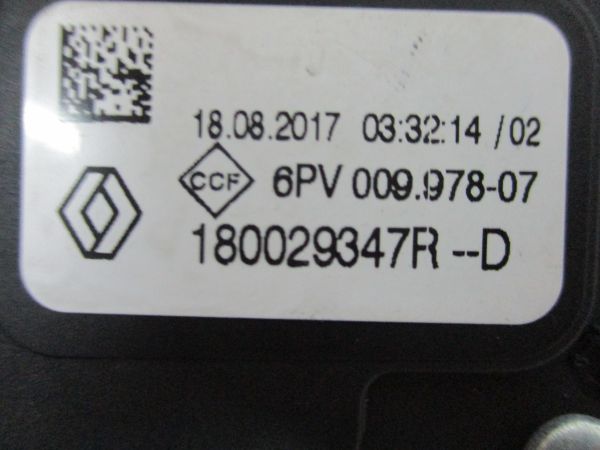 Pedal do acelerador RENAULT Clio IV (BH_)