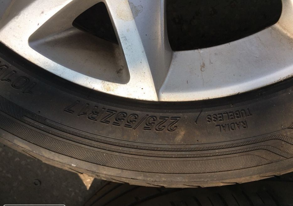 Jantes Citroen R17 Com Pneus 225/55 Furação 5X108