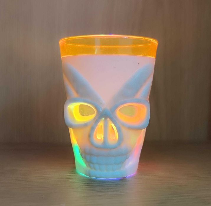 Vela ou copo shot Halloween