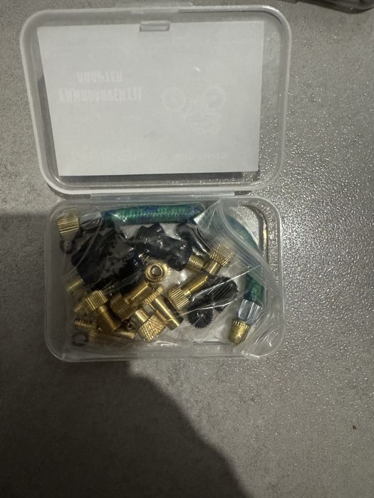 Zestaw wentyli rowerowych