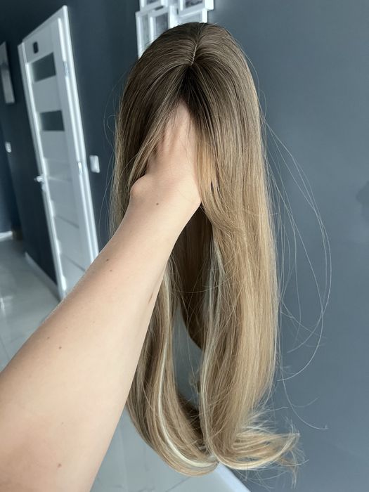 Topper miodowy blond 55 cm