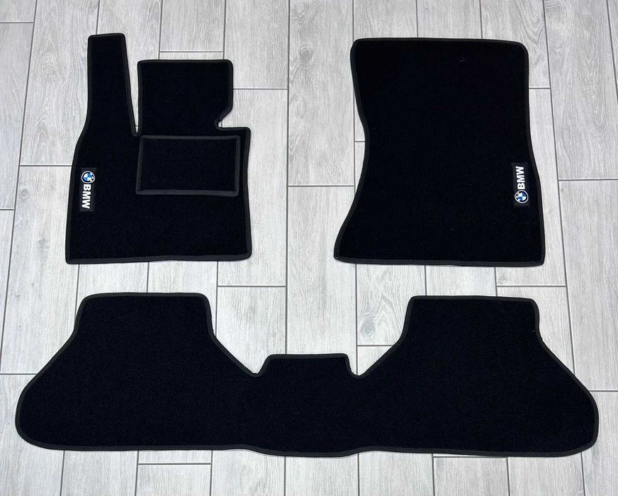 Авто коврики в салон ворс BMW G30 F30 F25 F15 F10 E90 E84 E70 E60 E53
