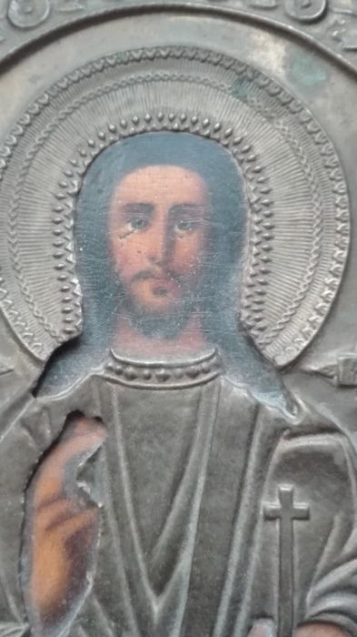 Икона Господь Иисус Христос Вседержитель XIХв.