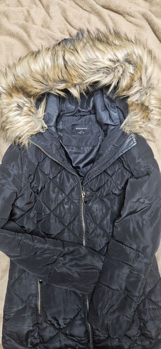 Piekny zimowy płaszcz Reserved r.36