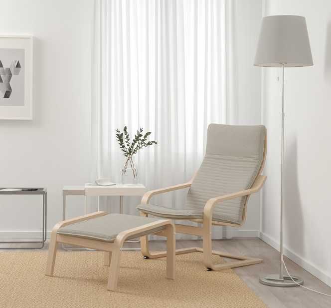 Poltrona e reposa-pés - IKEA