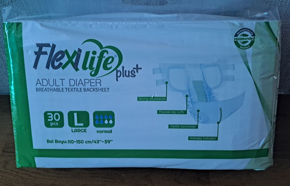 Памперси Flexi life.
Введіть щонайменше 16 символів 3