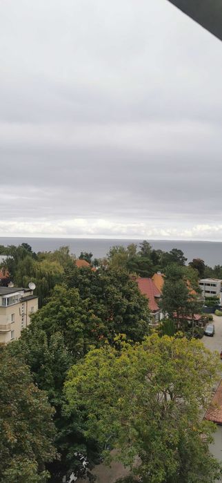 2 duże niezależne pokoje z widokiem na morze