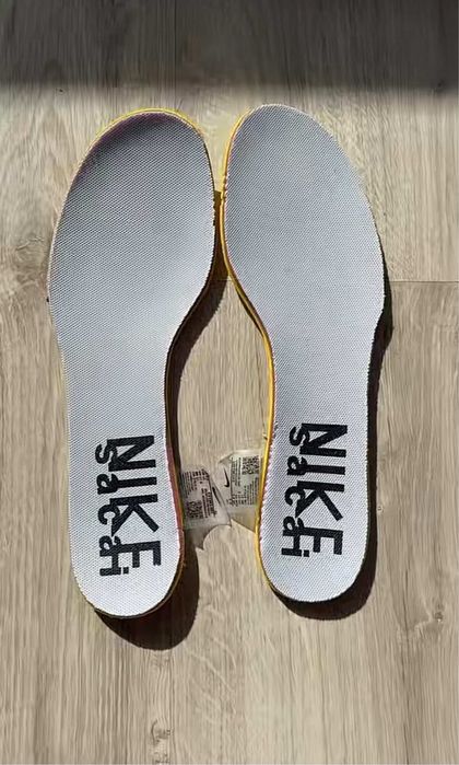 Sacai nike 44 розмір чорні