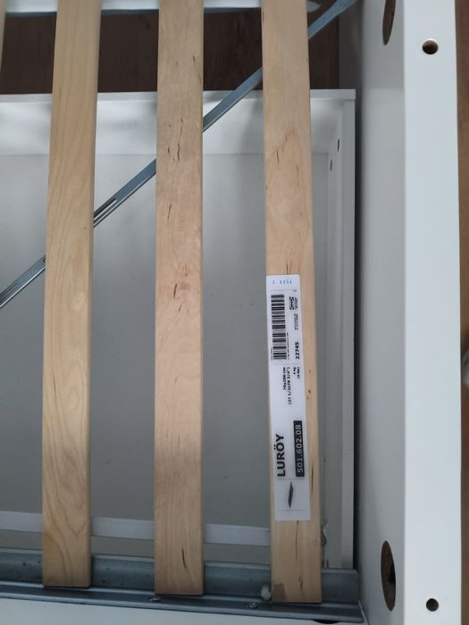 Rama łóżka z 2 szufladami 140x200 ikea