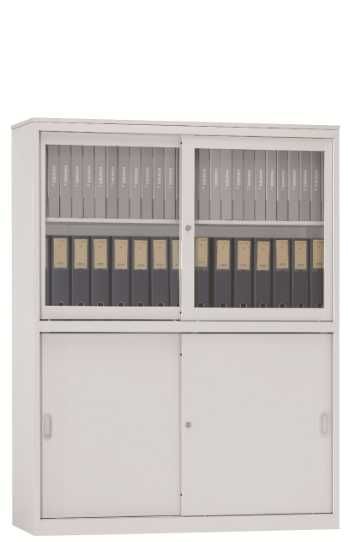 Armário Metálico de Contabilidade Cinza