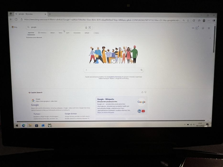 Laptop do gier/pracy