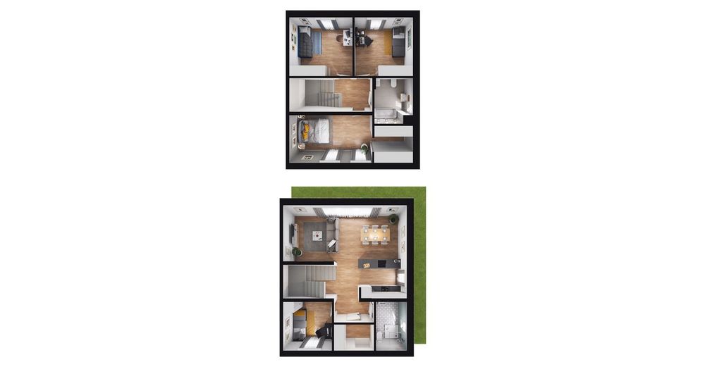 5-pokojowy dom 102m2 + ogródek Bez Prowizji