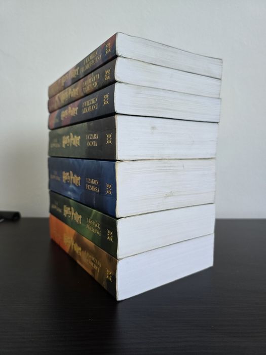 Harry Potter seria książek stare wydanie