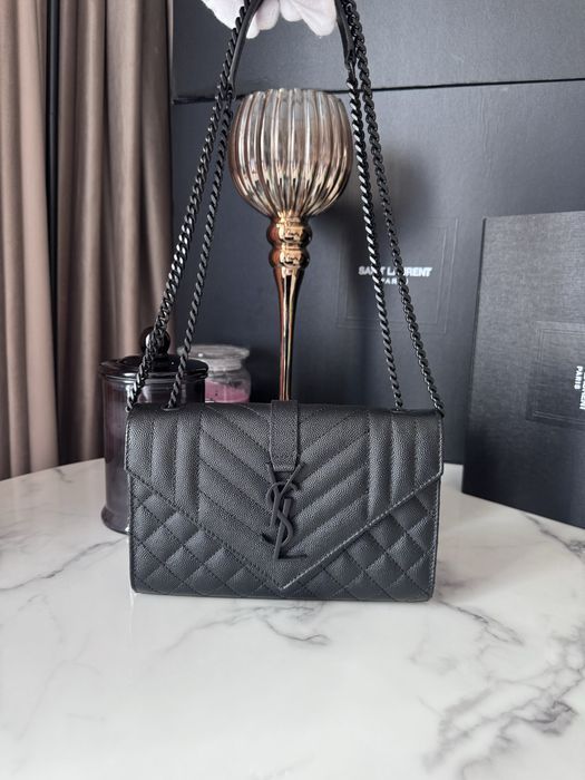 Torebka YSL Envelope black leather
