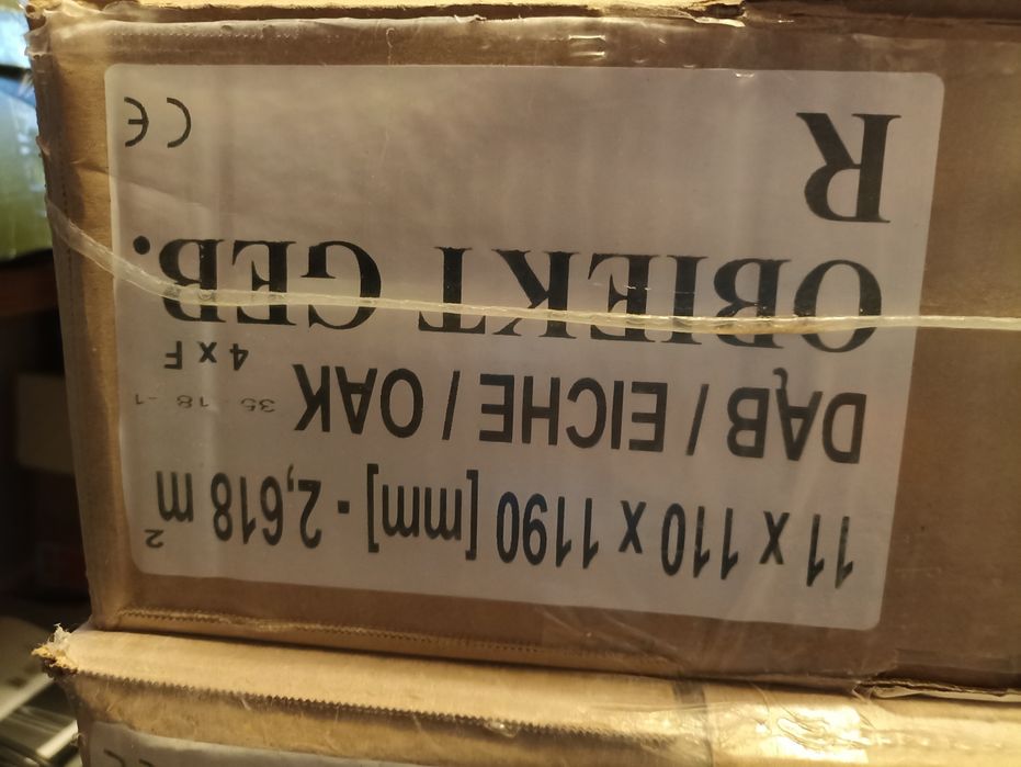 Podłoga drewniana Deski Dąbex dąb 10m2 Nowe