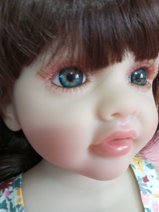 Bebé Menina Reborn 50cm, nova com acessórios.
