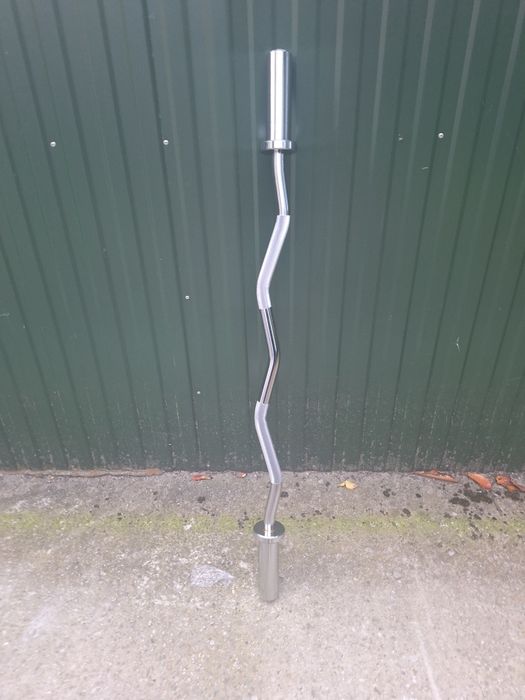 Gryf olimpijski lekko łamany 120cm