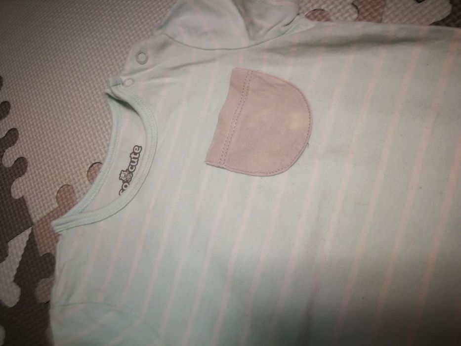 Body 3 pak krótki rękaw 86/92