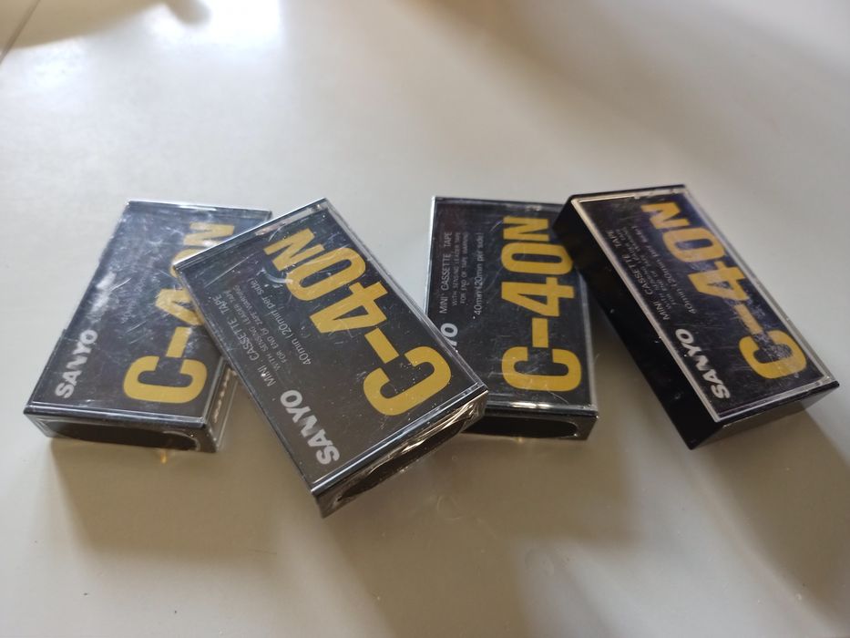 Sanyo C-40N Mini Cassette Tape (40 minut)