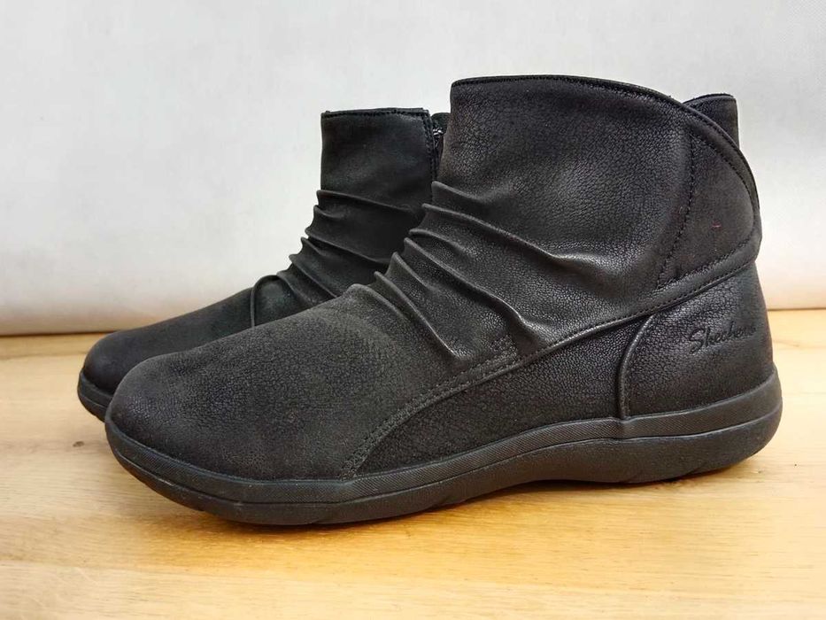 Skechers, lekkie botki na zamek i rzepy, Arya Fresher, rozmiar 37,5/38