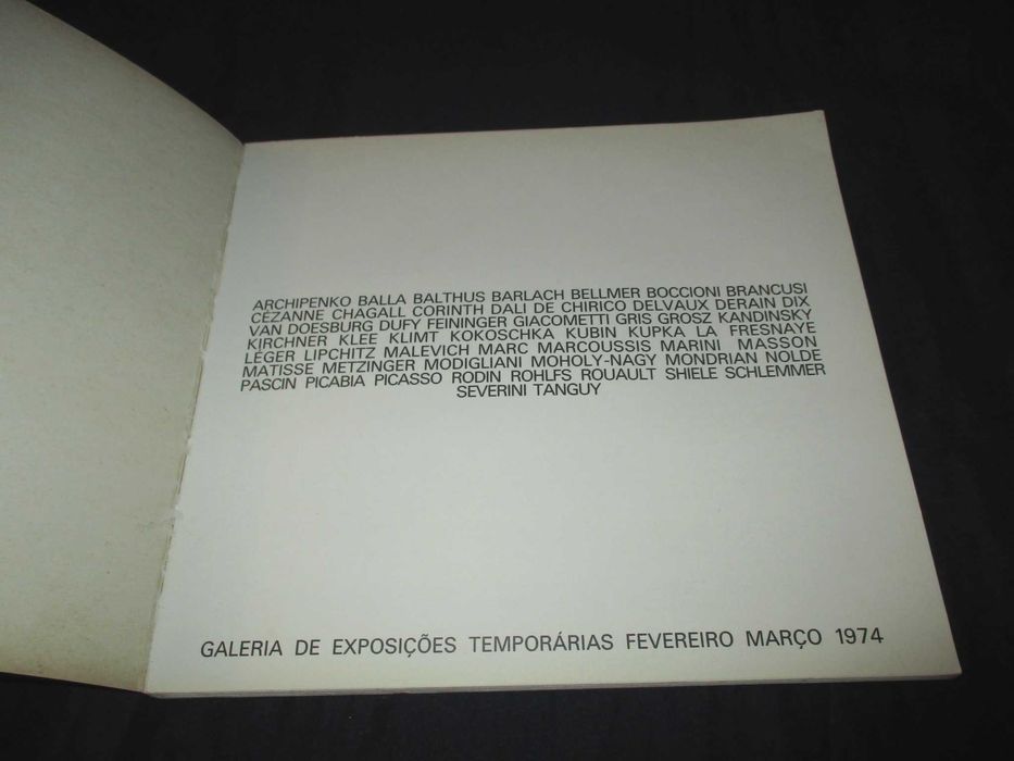 Livro 100 Desenhos europeus do Museu de Arte Moderna de Nova Iorque