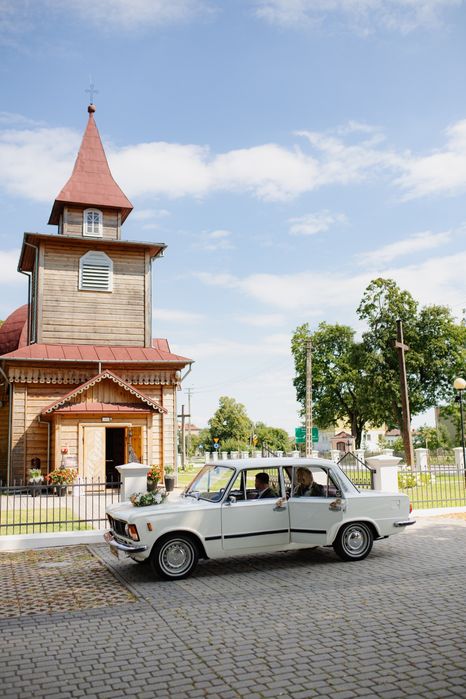 Auto do Ślubu Fiat 125 p