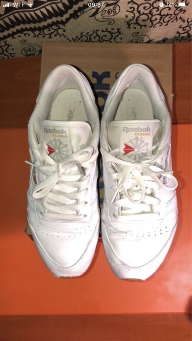 Sapatilhas Reebok brancas