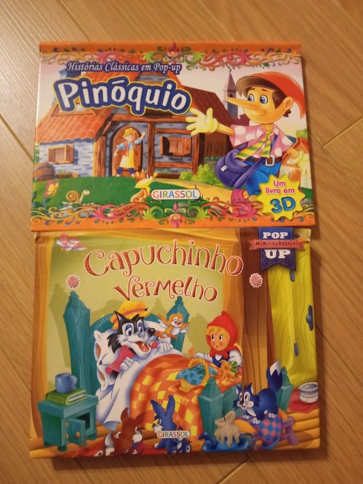 Pinóquio e Capuchinho vermelho