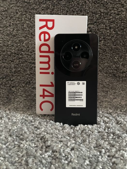 Телефон Xiaomi Redmi 14C 4/128GB ПОВНІСТЮ НОВИЙ|ЧОРНИЙ КОЛІР