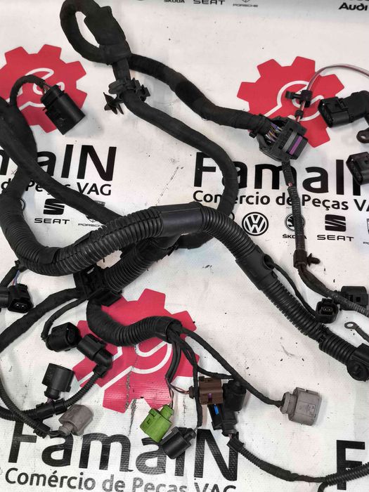 Instalação Elétrica do Motor / Cablagem do Motor - AUDI TT (8J3)