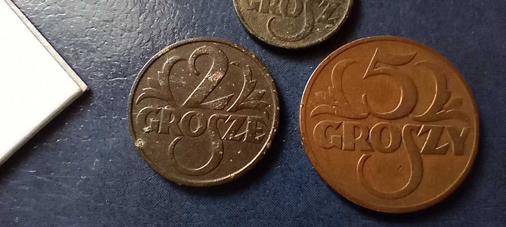 Stare monety Medal 1931 Zestaw 3 sztuk 2RP