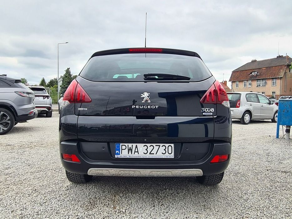 Peugeot 3008 SzklanyDach Navi PDC Kamera HeadUp Półskóry Klimatronik Sensory Alu