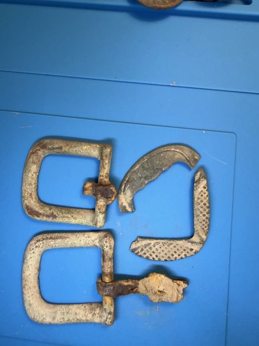 Zestaw zabytkowych klamer i okuć | Brąz/Mosiądz