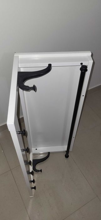 Bengaleiro HEMNES, branco, 85 cm