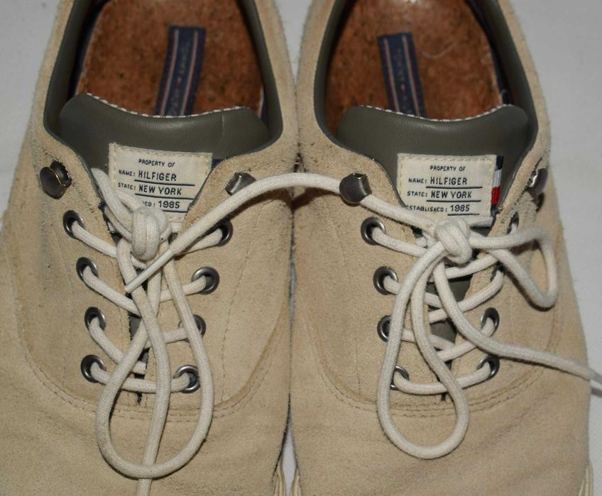 Tommy Hilfiger buty trampki zamszowe korkowa wkładka 44