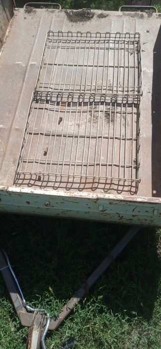 кошик піддон неіржавійка кругляк 6мм багажник