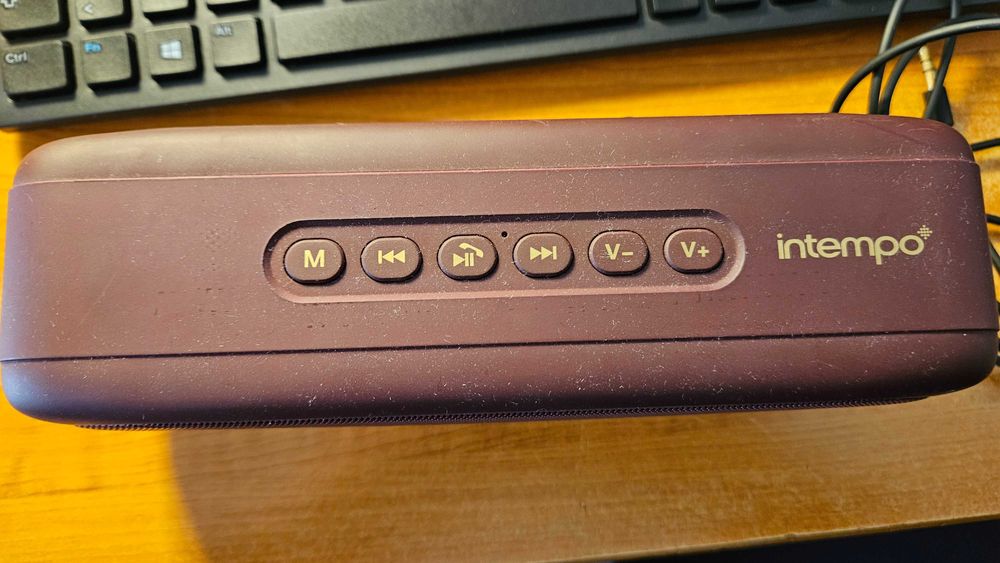 Coluna Bluetooth com 2 altifalantes