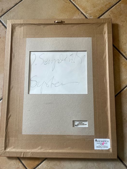 Jacek Sempoliński praca na papierze