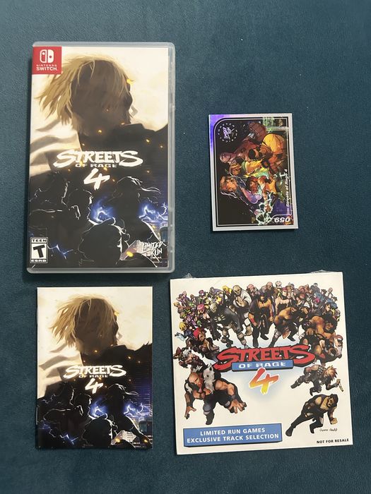 Sprzedam Switch Street of Rage 4 Limited Run