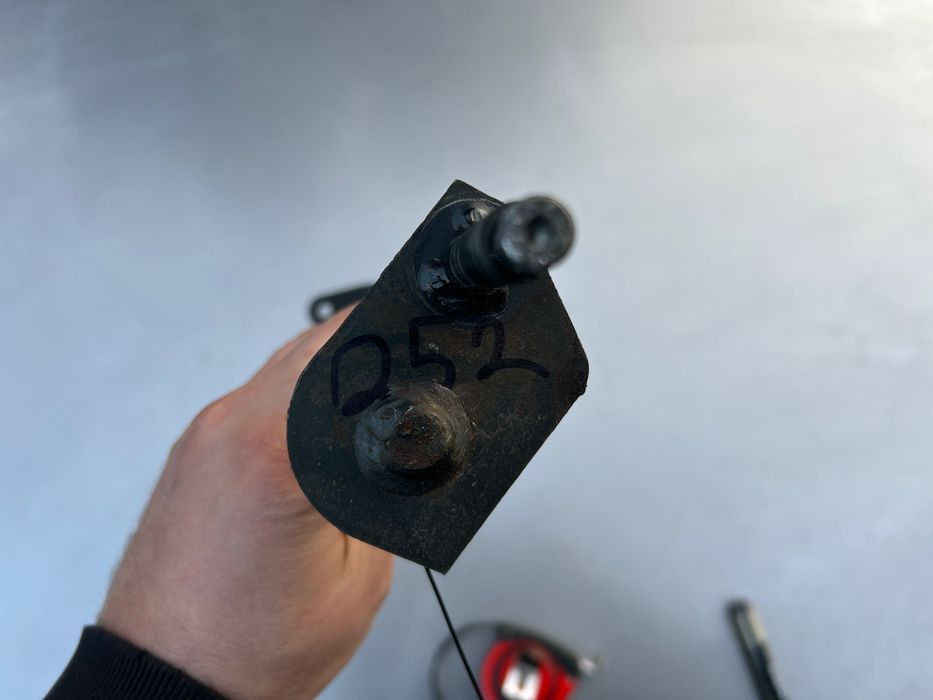 Oś przednia Mocowanie kół ośka Etesia OUTLIS Wolf Wolf Garten (252)