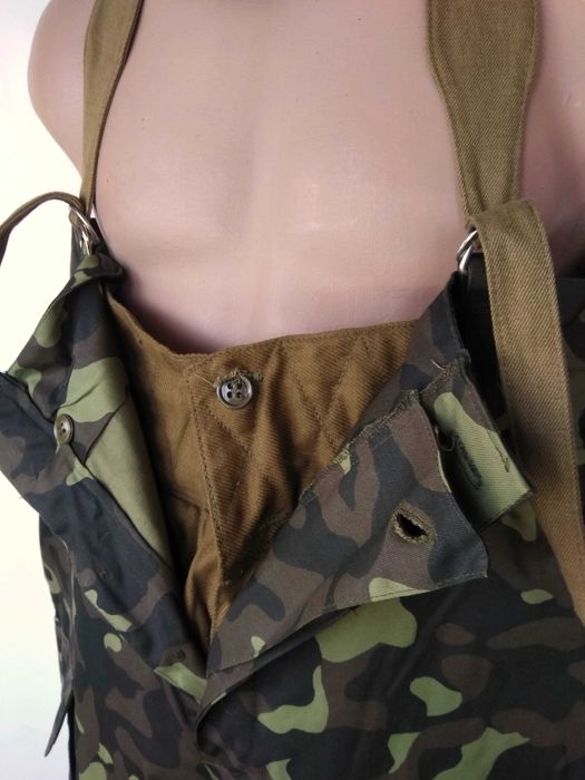 Штани чоловічі зимові розмір M подвійні камуфляж Бутан старого зразка