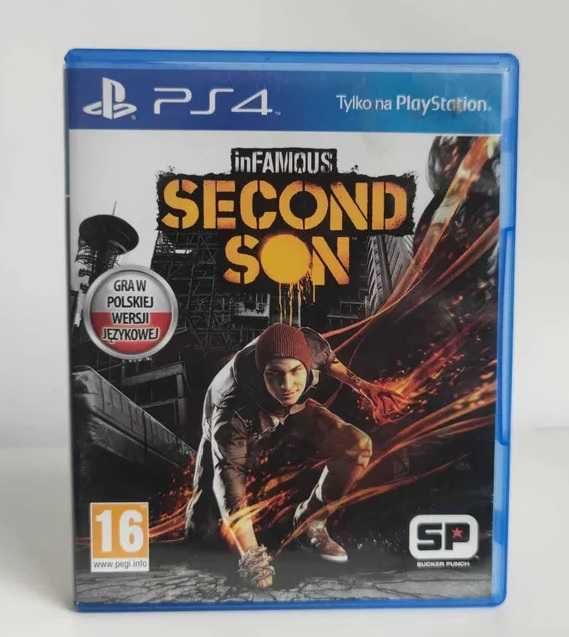 inFamous Second Son PL na Playstation 4/ rózne gry