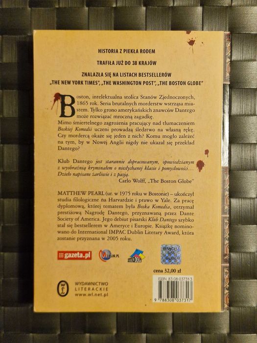 Matthew Pearl - Klub Dantego