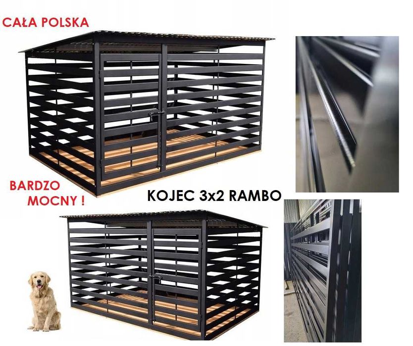 Kojec SUPER MOCNY ! PROFIL - palisada Kojce Boks Cała Polska SZYBKO !